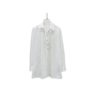 GUCCI SOLID COLOR LONG-SLEEVED SHIRT